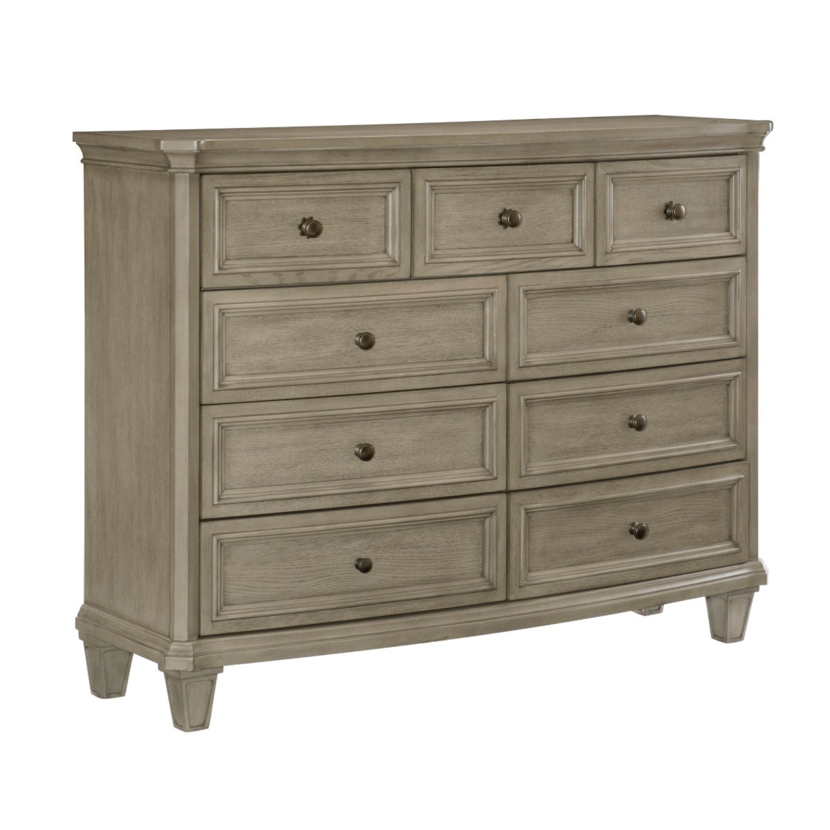 Vermillion 9-Drawer Dresser