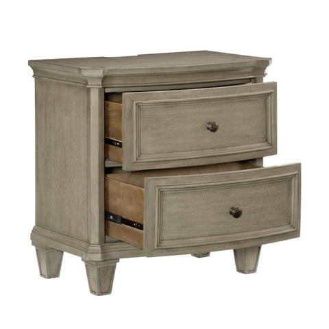 Vermillion 2-drawer Nightstand