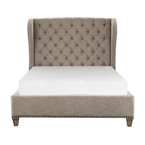 Vermillion Queen Size Platform Bed