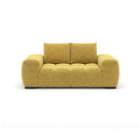 Zara Collection Loveseat in Yellow