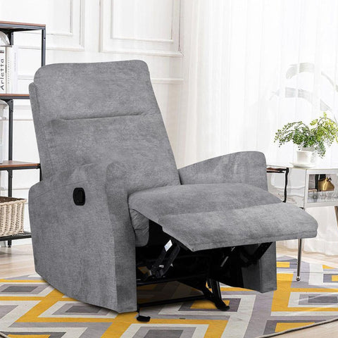 Zoya Fabric Glider Recliner Chair