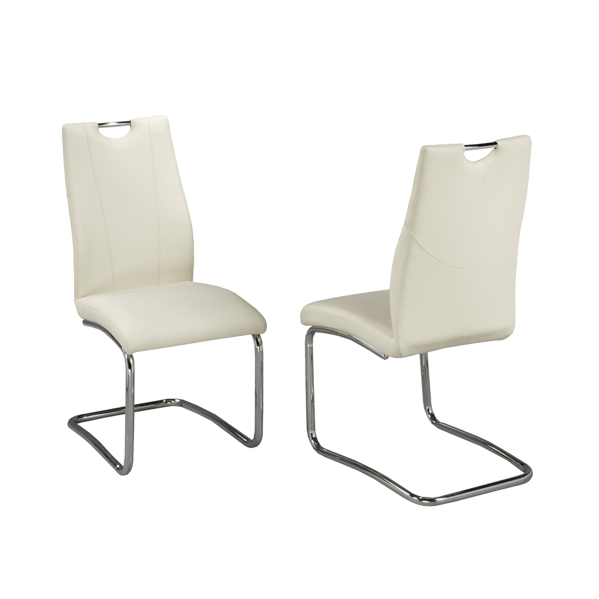 C-827-Dining Chair,Set Of 2,White