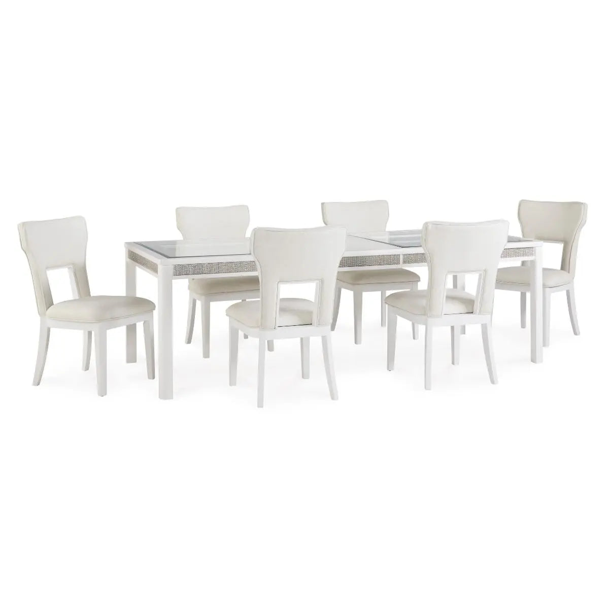  Chalanna Dining Set in White | Signature Design by Ashley