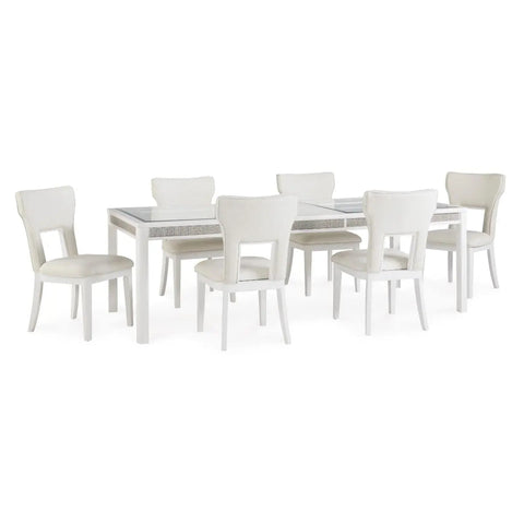 Chalanna Dining Set in White | Signature Design by Ashley