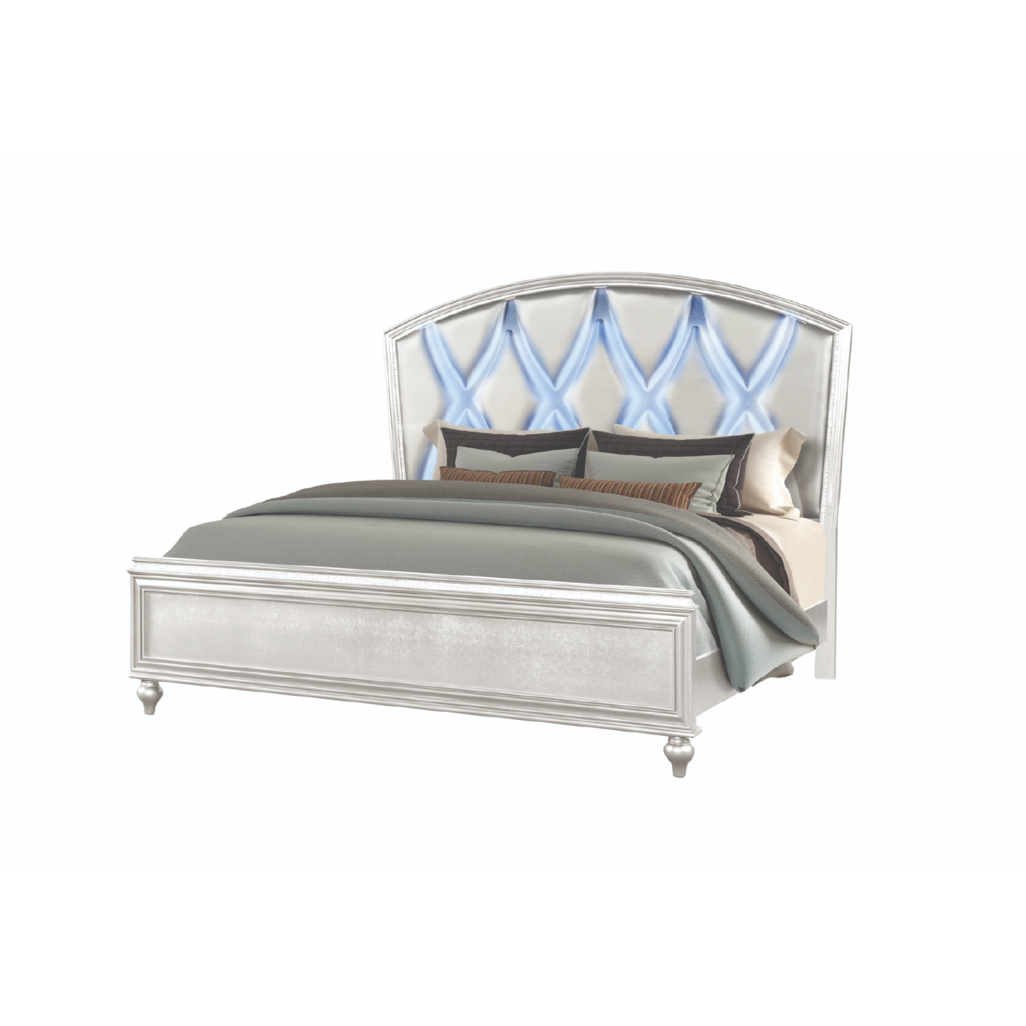 Ginger Bedroom Set in White.