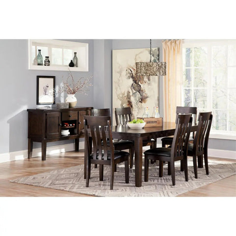  Haddigan Dining Set in Brown D596 | Signature Design by Ashley