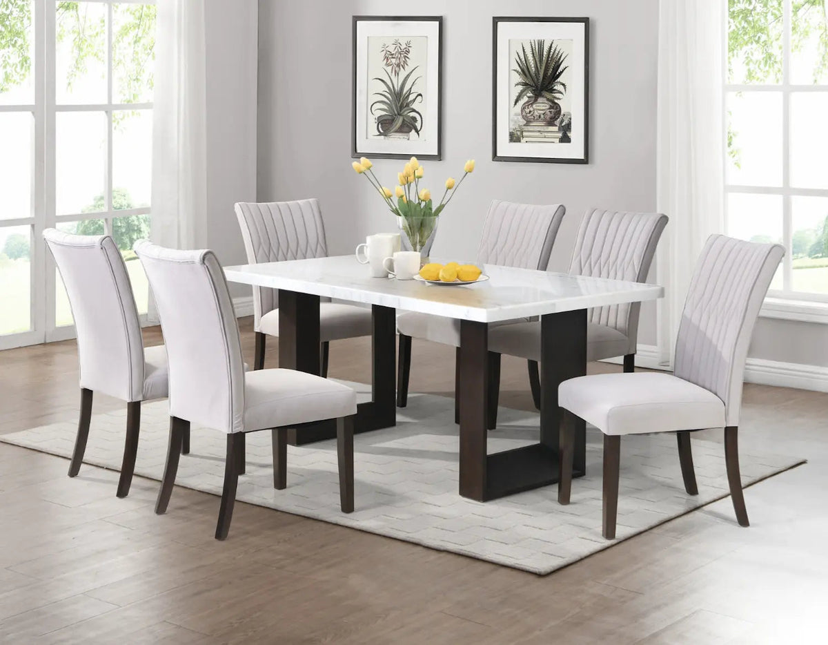 Hyperion 7Pc Dining Set 5766 - Mazin
