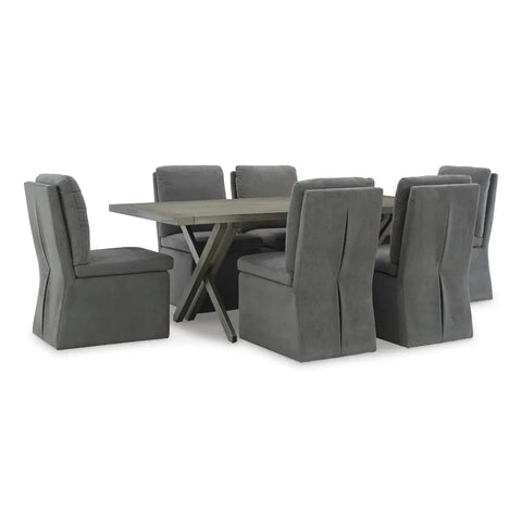  Krystanza Dining Set in Grey | Signature Design by Ashley