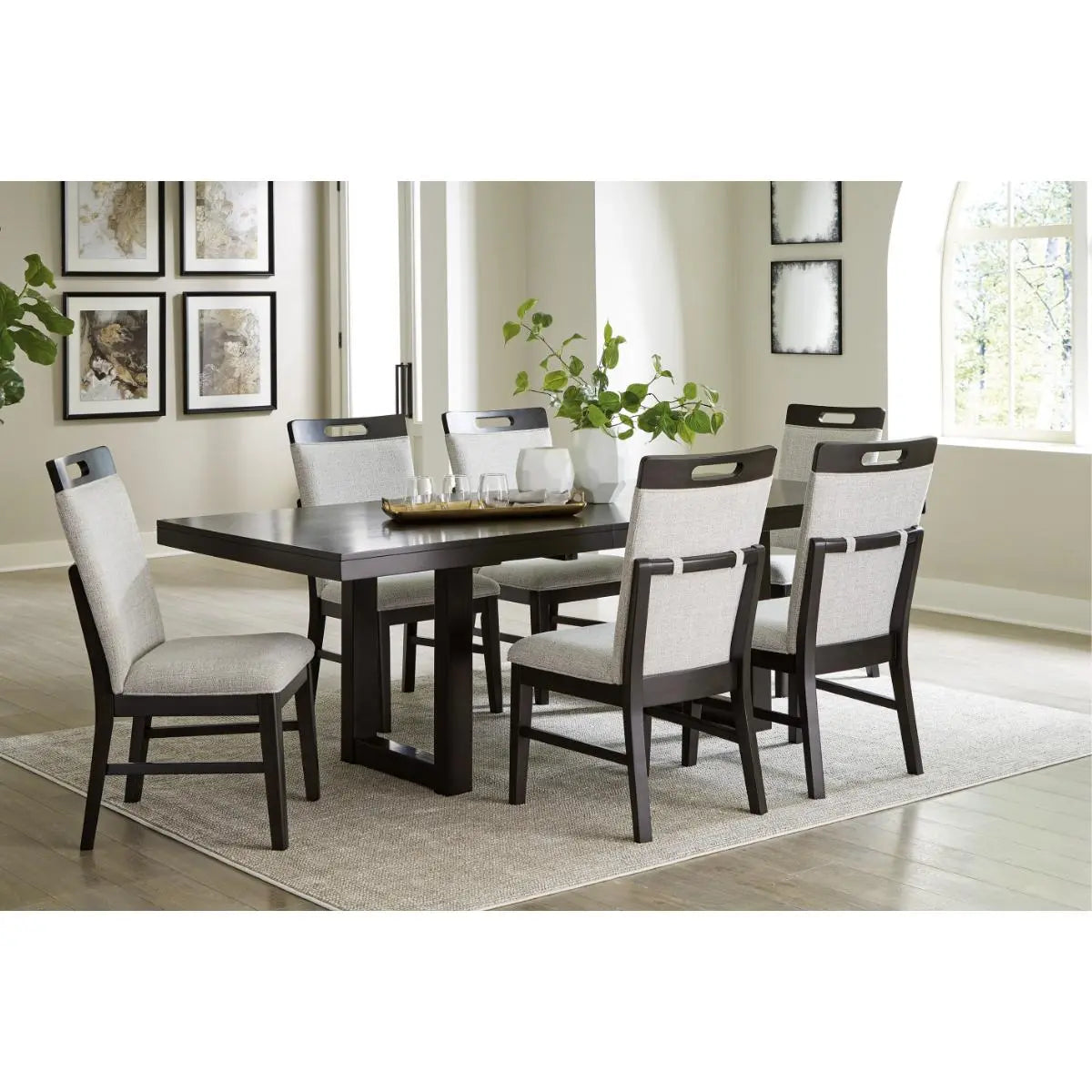  Neymorton Dining Set in Dark Brown | Signature Design by Ashley