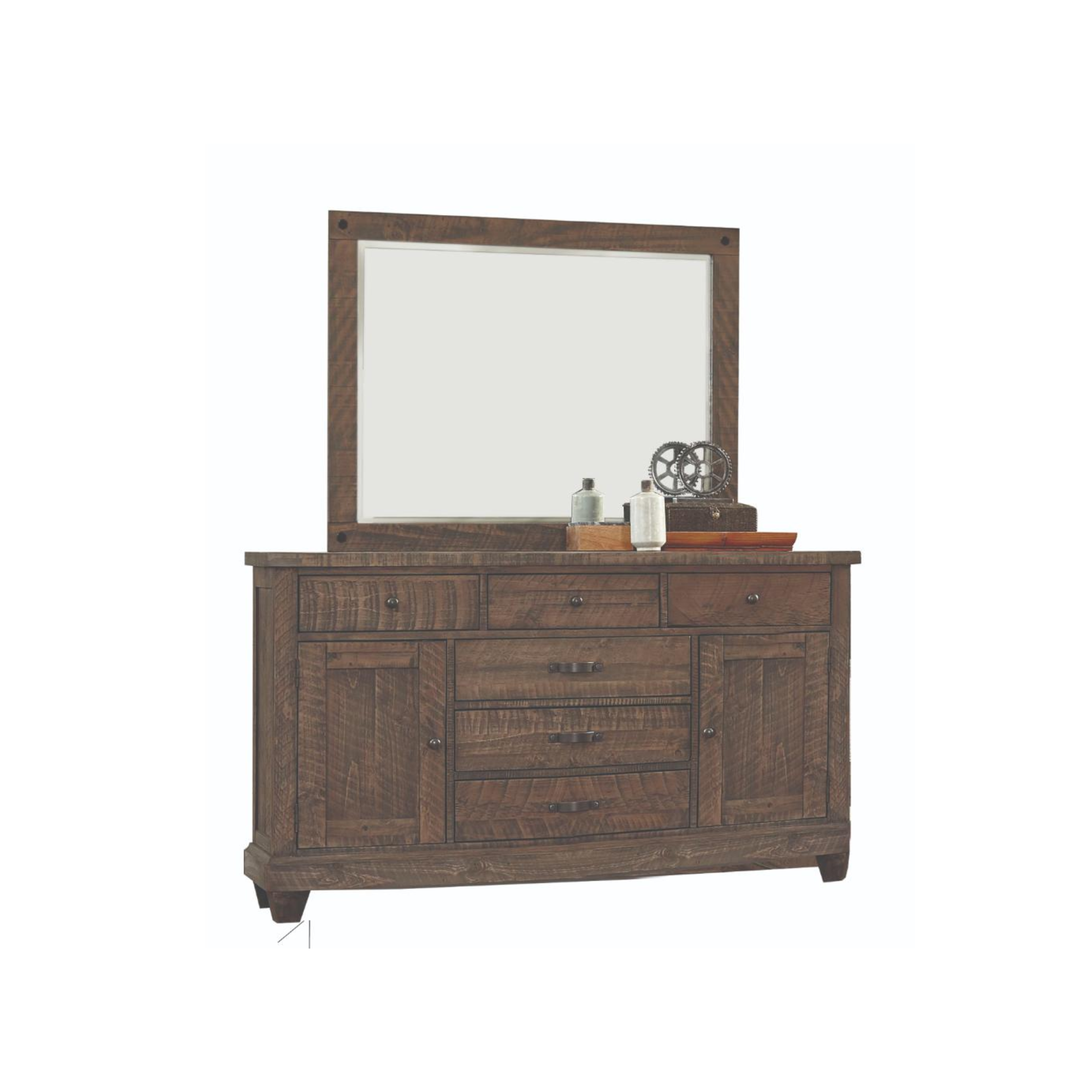 Rylee Bedroom Set in Brown.