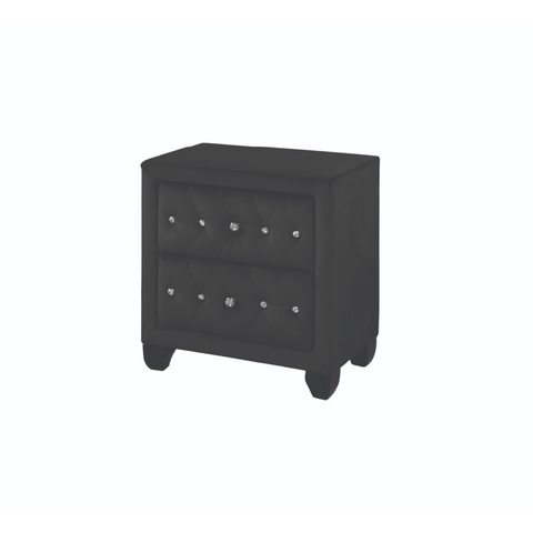 Sophia Bedroom Set in Black.