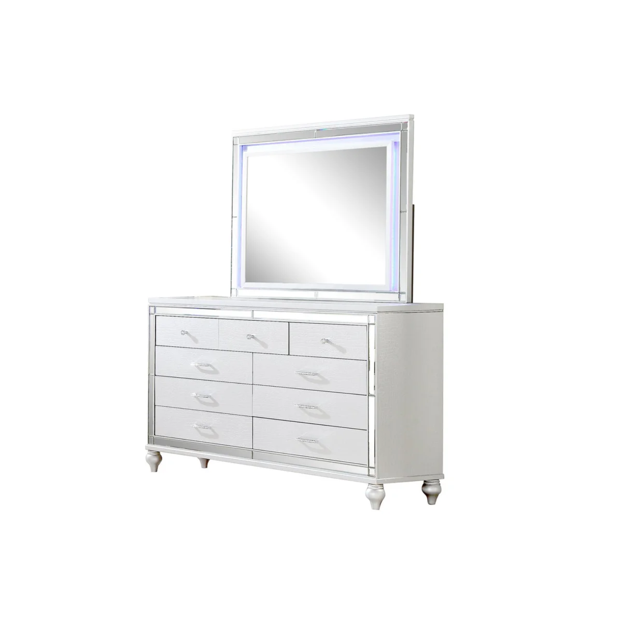 Sterling Bedroom Set in White.