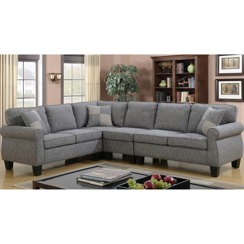 C-5351 Sectional in Grey